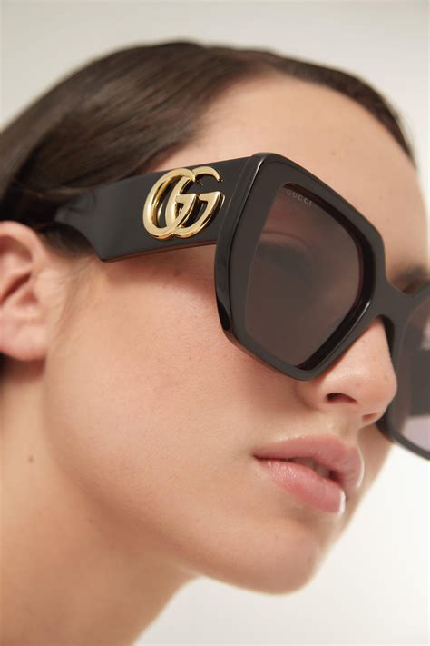 girls gucci sunglasses|Gucci oversized sunglasses for women.